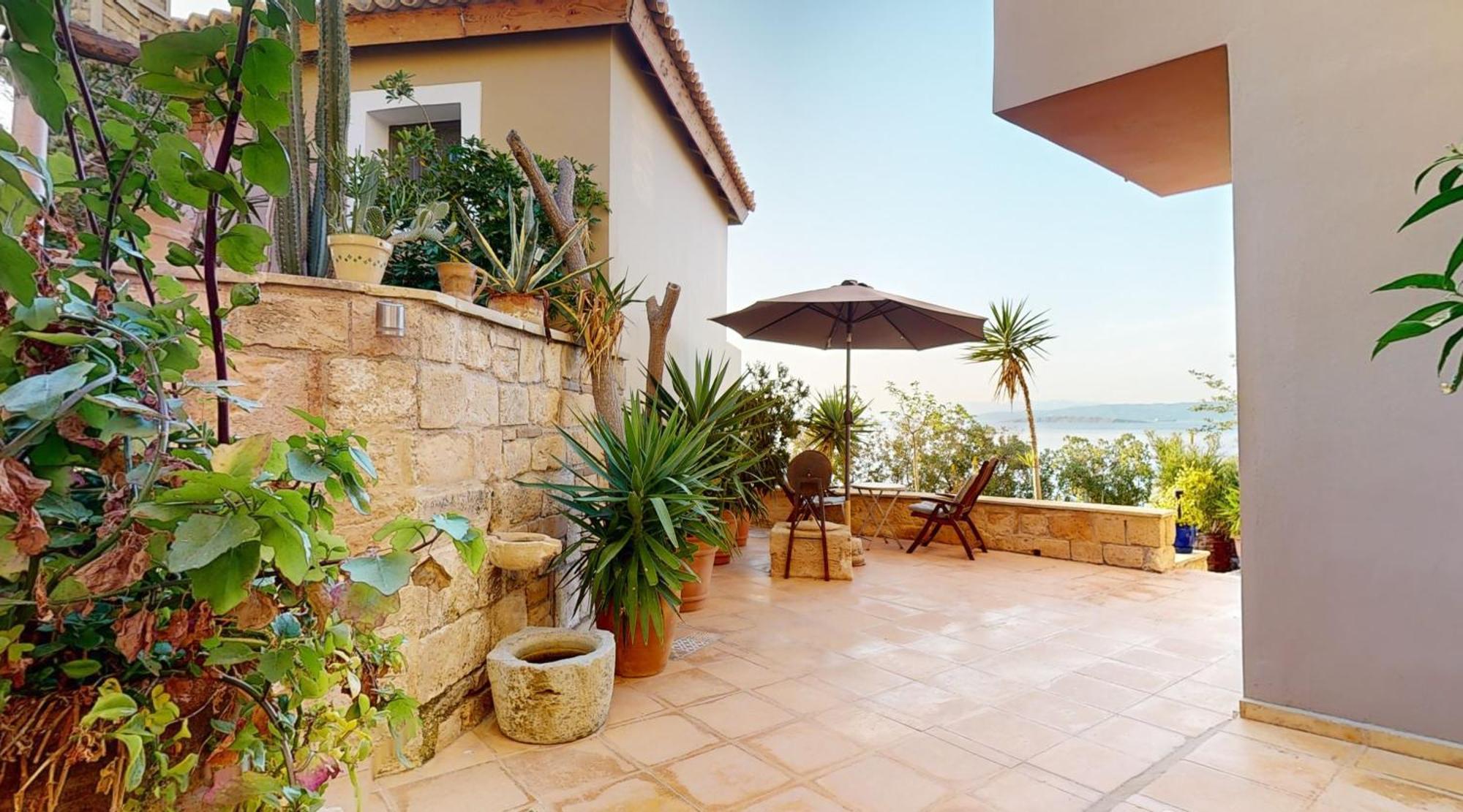 Villa Vrachokipos à Souvala Chambre photo
